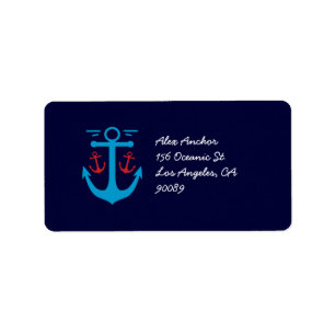 Vintage Anchor Etiket