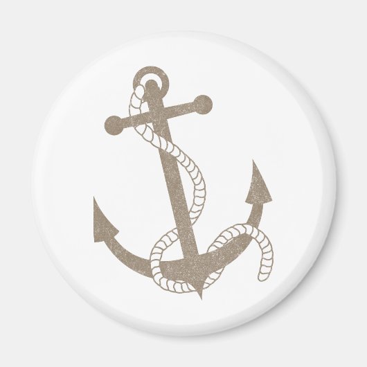 Vintage Anchor Magneet (Voorkant)