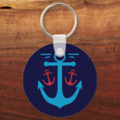 Vintage Anchor Sleutelhanger (Voorkant)