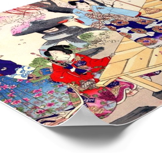 Vintage Ancient Japanese Art Poster (Hoek)