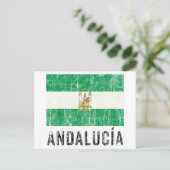 Vintage Andalusië Briefkaart (Staand voorkant)