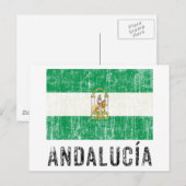 Vintage Andalusië Briefkaart (Voorkant / Achterkant)
