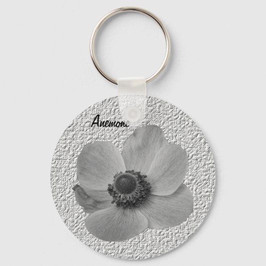  Vintage Anemone Sleutelhanger (Voorkant)