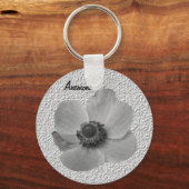  Vintage Anemone Sleutelhanger (Voorkant)