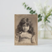 Vintage Angel Briefkaart (Staand voorkant)