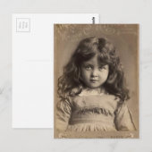 Vintage Angel Briefkaart (Voorkant / Achterkant)