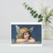 Vintage Angel Briefkaart (Staand voorkant)