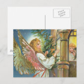 Vintage Angel Briefkaart (Voorkant / Achterkant)