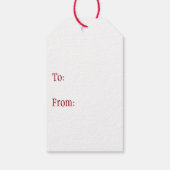 Vintage Angel Cadeaulabel (Achterkant)