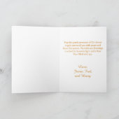 Vintage Angel Christmas Feestdagen Kaart (Binnen)