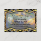 Vintage Angel Elegant Professional Visitekaartje (Achterkant)