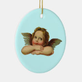 Vintage Angel Keramisch Ornament (Rechts)