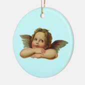 Vintage Angel Keramisch Ornament (Links)