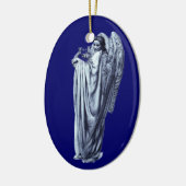 Vintage Angel Keramisch Ornament (Links)