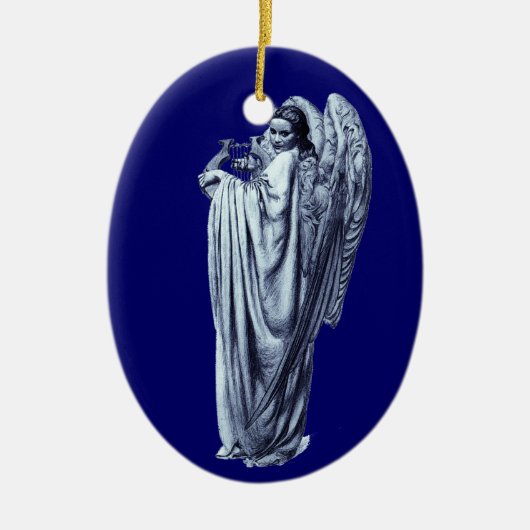 Vintage Angel Keramisch Ornament (Voorkant)