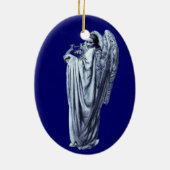Vintage Angel Keramisch Ornament (Achterkant)