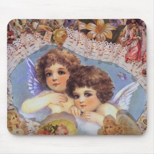 Vintage Angel Muismatten (Voorkant)