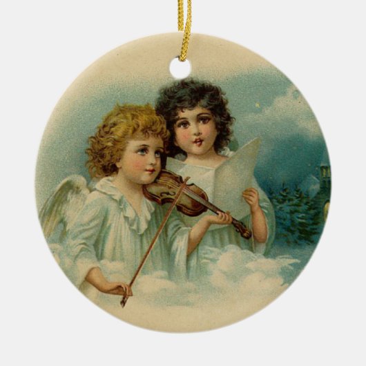 Vintage Angel Ornament (Voorkant)