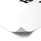 Vintage-anjer-zaadpakket Poster (Hoek)