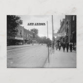 Vintage Ann Arbor Briefkaart (Voorkant)