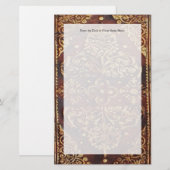 Vintage Antiek Afbeelding Briefpapier (Voorkant / Achterkant)