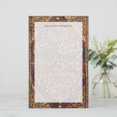 Vintage Antiek Afbeelding Briefpapier (Staand voorkant)