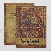 Vintage Antiek Afbeelding Kaart (Voorkant / Achterkant)