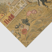 Vintage Antiek Afbeelding Tissuepapier (Detail)