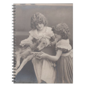 Vintage antieke foto notitieboek VanMijnBureau