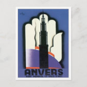 Vintage Anvers Antwerpen Briefkaart (Voorkant)