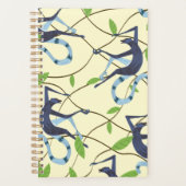 Vintage Apen Planner (Voorkant)