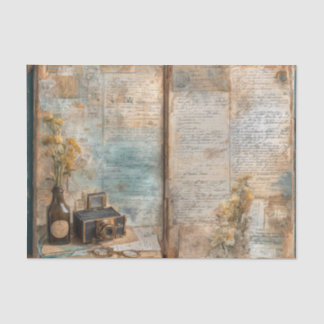 Vintage Apothecary Bottle Antique Camera Tissuepapier