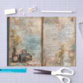 Vintage Apothecary Bottle Antique Camera Tissuepapier (Craft)