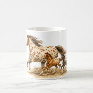  Vintage Appaloosa Horse Crewneck  Retro 90s Horse Koffiemok