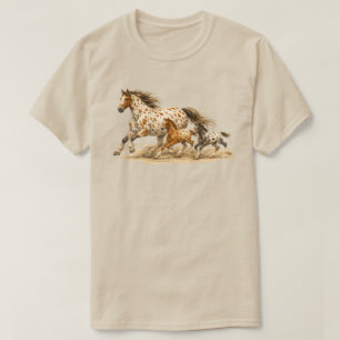 Vintage Appaloosa Paard Trui Retro 90s Paard T-shirt