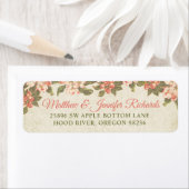 Vintage Apple Blossom | Retouradres Etiket (Insitu)