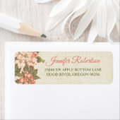 Vintage Apple Blossom | Retouradres Etiket (Insitu)