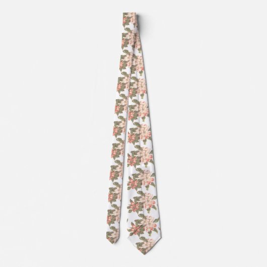 Vintage Apple Blossom Stropdas (Achterkant)