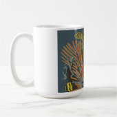 Vintage Aquarium Koffiemok (Links)