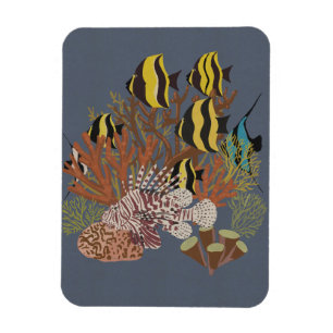 Vintage Aquarium Magneet