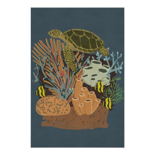 Vintage Aquarium Perfect Poster (Voorkant)