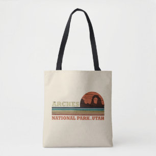 Vintage Arches National Park Moab Utah Tote Bag