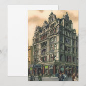 Vintage architectuur Queens Hotel Leicester Square (Voorkant / Achterkant)