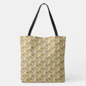 Vintage Aristocratische Dame Tote Bag (Achterkant)