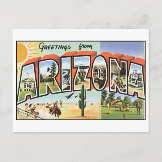 Vintage Arizona Briefkaart