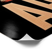 Vintage Arizona Desert Sunset Cactus Landscape Perfect Poster (Hoek)