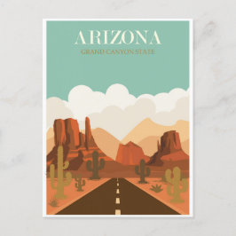Vintage Arizona Grand Canyon Briefkaart