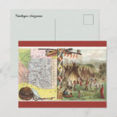 Vintage Arizona History  Briefkaart (Voorkant / Achterkant)