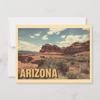 Vintage Arizona Travel Briefkaart