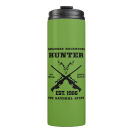 Vintage Arkansas Born Local Pride Outdoor Hunter Thermosbeker